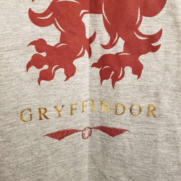 Primark Harry Potter women's size xs or 0 gray Quidditch shirt New - Picture 2 of 5